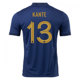 Maillot de Foot France Kante 13 Domicile Coupe du monde 2022